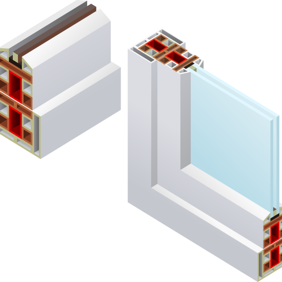 پروفیل های در و پنجره PVC رویال وین